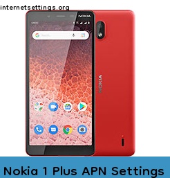 Nokia 1 Plus APN Internet Settings