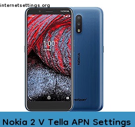 Nokia 2 V Tella APN Internet Settings