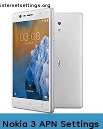 Nokia 3 APN Settings: Access Point and MMS Setting
