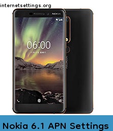 Nokia 6.1 APN Settings: Access Point and MMS Setting