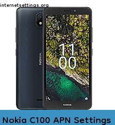 Nokia C100 APN Internet Settings