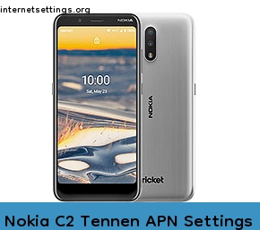 Nokia C2 Tennen APN Internet Settings