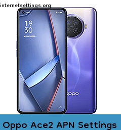 Oppo Ace2 APN Setting