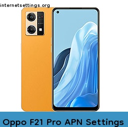 Oppo F21 Pro APN Setting