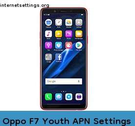 Oppo F7 Youth APN Internet Settings