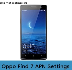 Oppo Find 7 APN Internet Settings