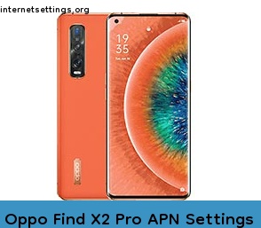 Oppo Find X2 Pro APN Setting