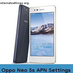 Oppo Neo 5s APN Internet Settings