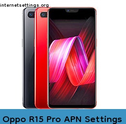 Oppo R15 Pro APN Internet Settings