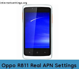 Oppo R811 Real APN Internet Settings