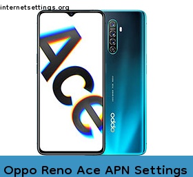Oppo Reno Ace APN Internet Settings