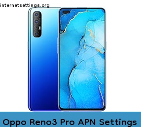 Oppo Reno3 Pro  APN Internet Settings