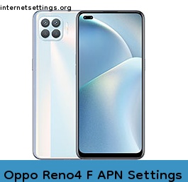 Oppo Reno4 F APN Internet Settings