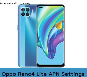 Oppo Reno4 Lite APN Internet Settings