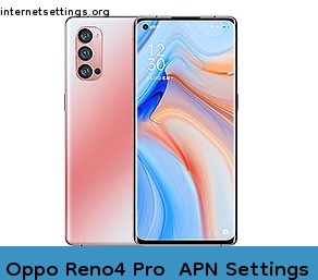 Oppo Reno4 Pro APN Internet Settings