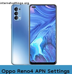 Oppo Reno4 APN Setting