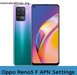 Oppo Reno5 F APN Internet Settings
