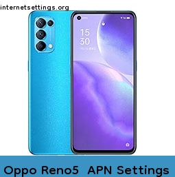 Oppo Reno5  APN Internet Settings