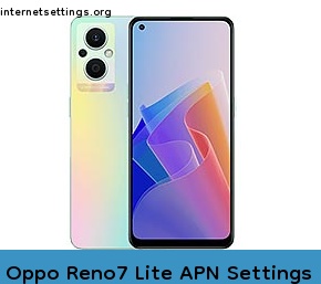 Oppo Reno7 Lite APN Internet Settings