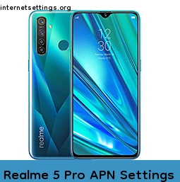 Realme 5 Pro APN Internet Settings