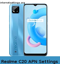 Realme C20 APN Internet Settings