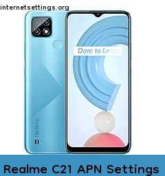 Realme C21 APN Internet Settings