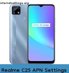 Realme C25 APN Setting
