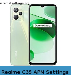 Realme C35 APN Internet Settings