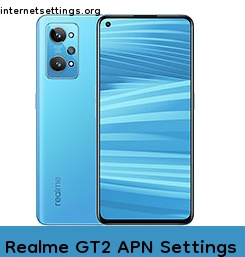Realme GT2 APN Internet Settings