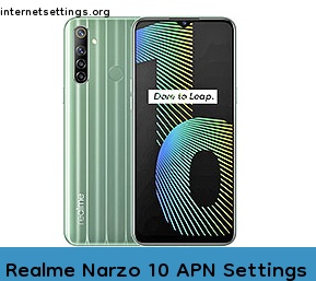 Realme Narzo 10 APN Internet Settings