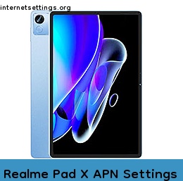 Realme Pad X APN Internet Settings