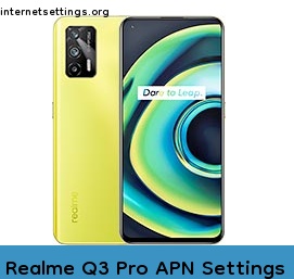 Realme Q3 Pro APN Internet Settings