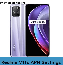Realme V11s APN Internet Settings