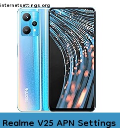 Realme V25 APN Internet Settings