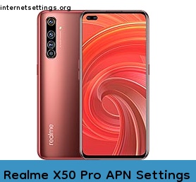 Realme X50 Pro APN Internet Settings