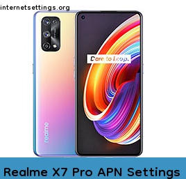Realme X7 Pro APN Internet Settings