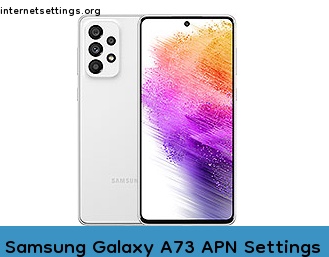 Samsung Galaxy A73 APN Internet Settings