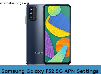 Samsung Galaxy F52 5G APN Internet Settings