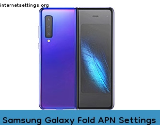 Samsung Galaxy Fold APN Internet Settings