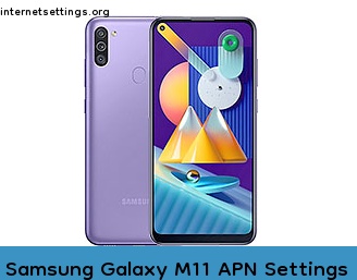 Samsung Galaxy M11 APN Internet Settings