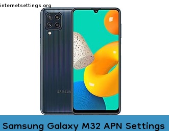 Samsung Galaxy M32 APN Setting