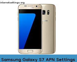 Samsung Galaxy S7 APN Internet Settings