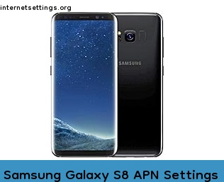Samsung Galaxy S8 APN Internet Settings