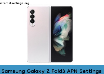 Samsung Galaxy Z Fold3 APN Internet Settings