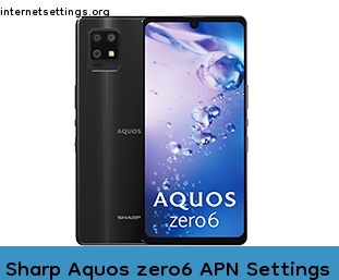 Sharp Aquos zero6 APN Setting