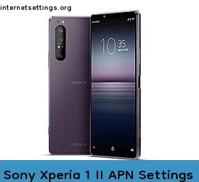 Sony Xperia 1 II APN Setting