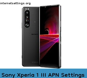 Sony Xperia 1 III APN Setting