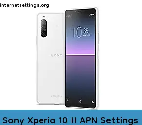 Sony Xperia 10 II APN Setting
