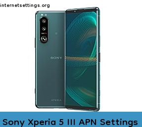 Sony Xperia 5 III APN Setting