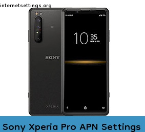Sony Xperia Pro APN Setting